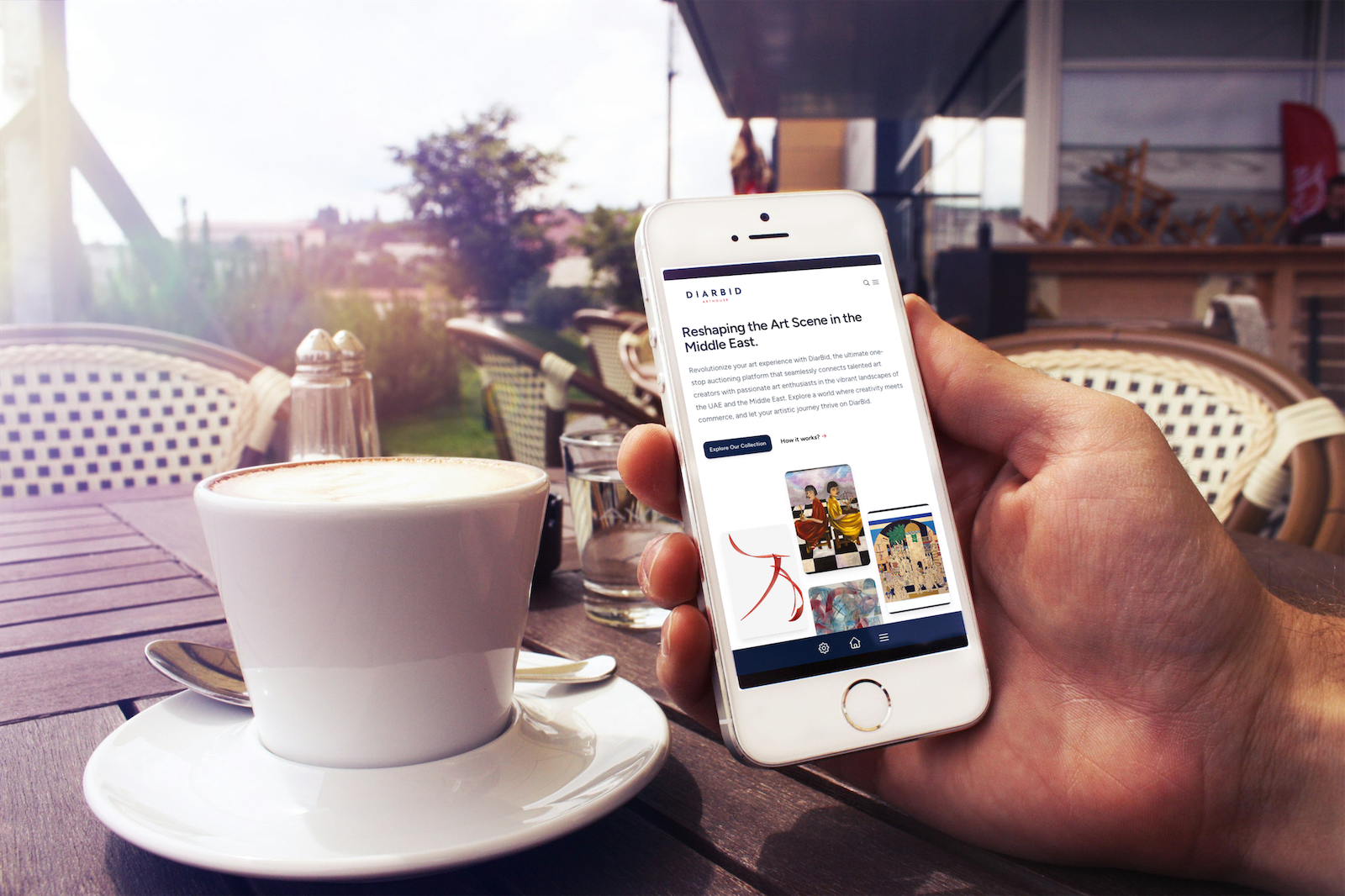 DiarBid Art House - Project Screenshot